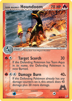 Team Magma's Houndoom