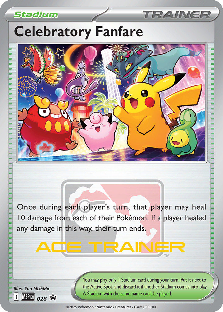 Celebratory Fanfare [Ace Trainer]