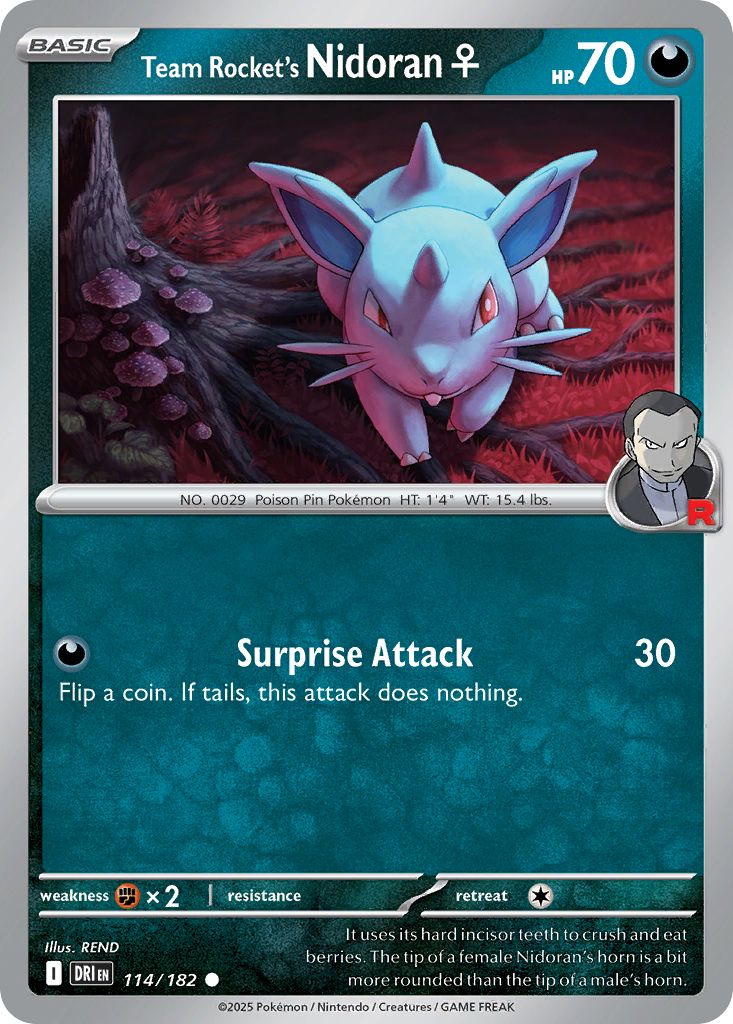 Team Rocket's Nidoran♀