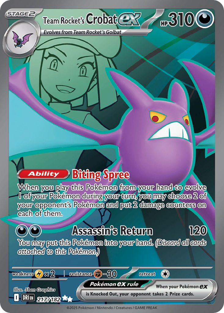 Team Rocket's Crobat-ex