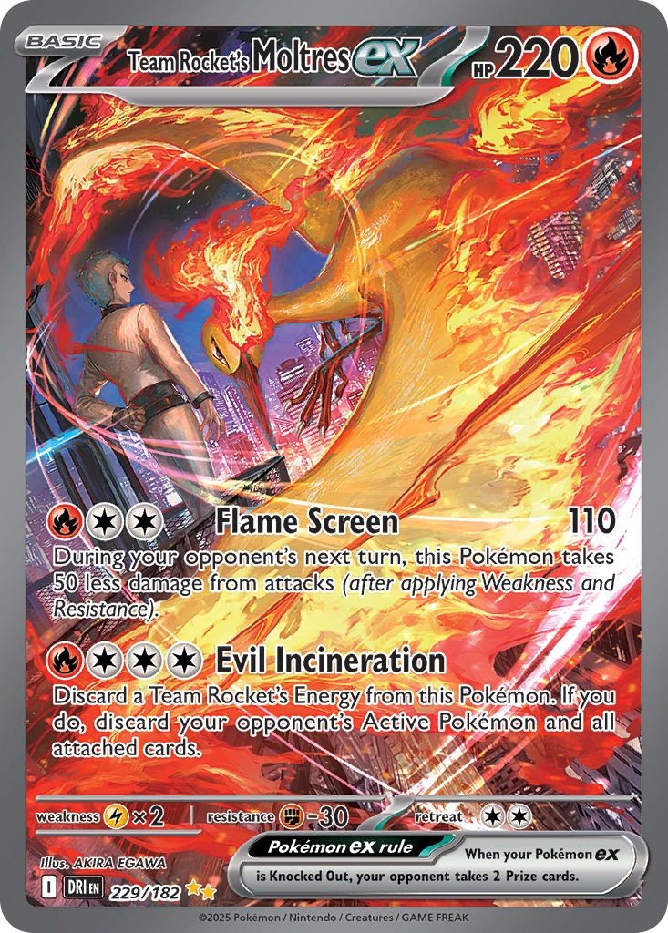 Team Rocket's Moltres-ex