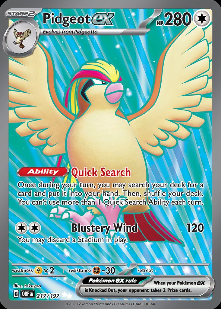 Pidgeot-ex