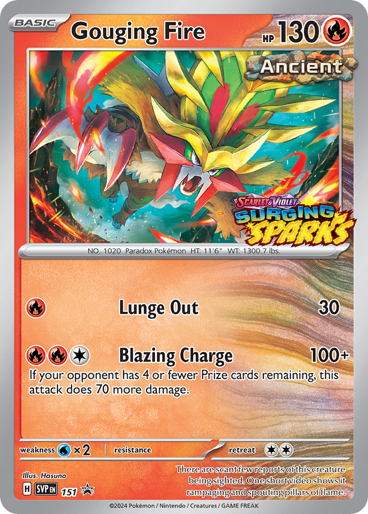 Gouging Fire [Staff]