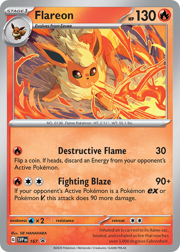 Flareon [Cosmos Holofoil]