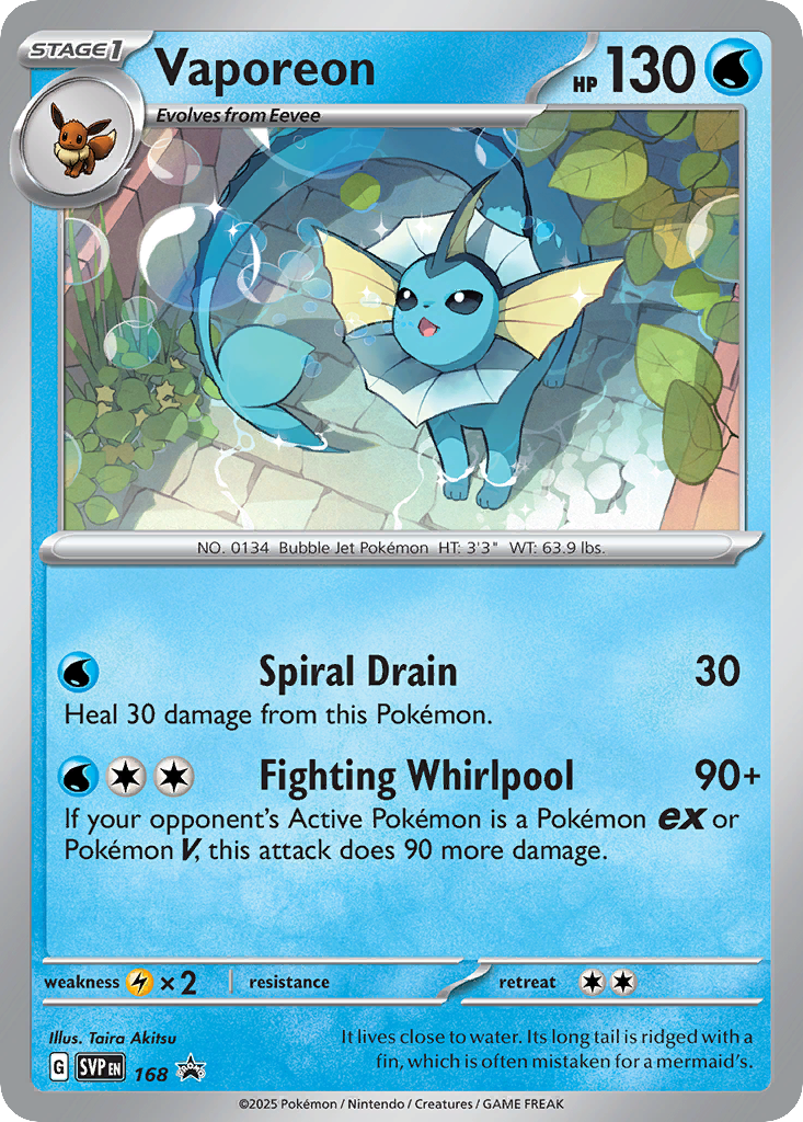 Vaporeon [Cosmos Holofoil]