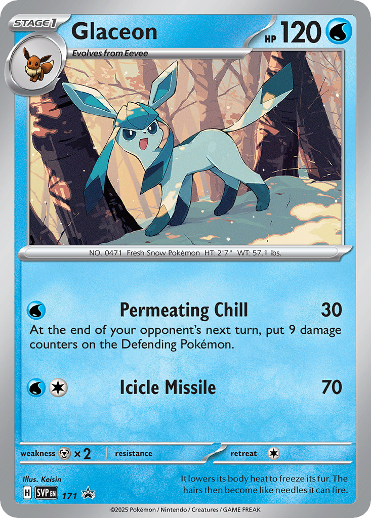 Glaceon [Cosmos Holofoil]