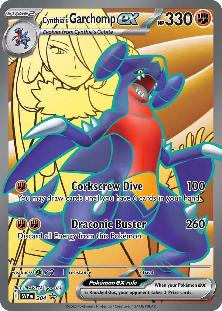 Cynthia's Garchomp-ex