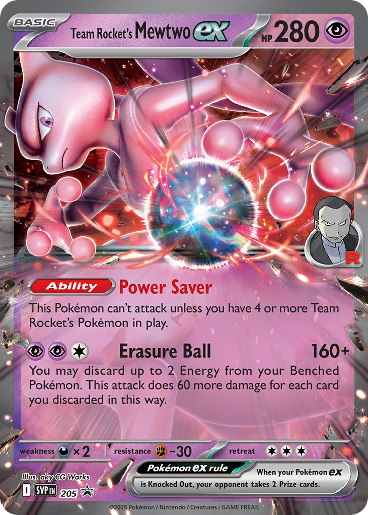 Team Rocket's Mewtwo-ex