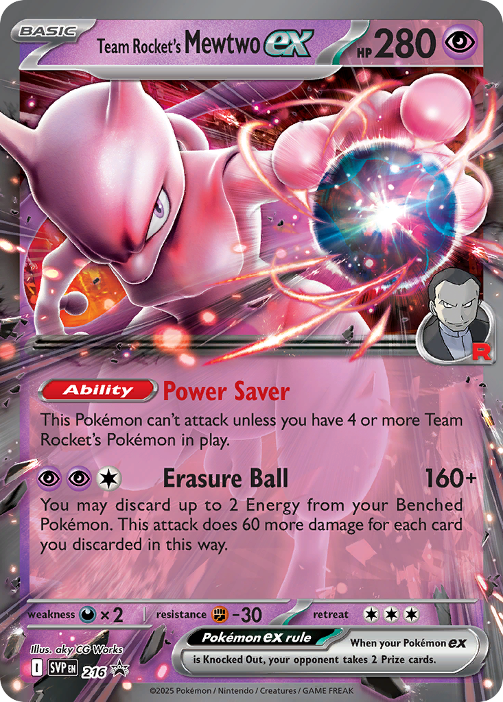 Team Rocket's Mewtwo-ex