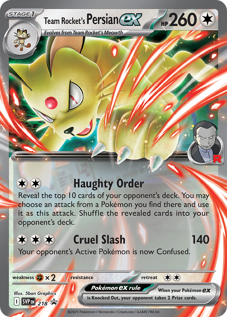 Team Rocket's Persian-ex