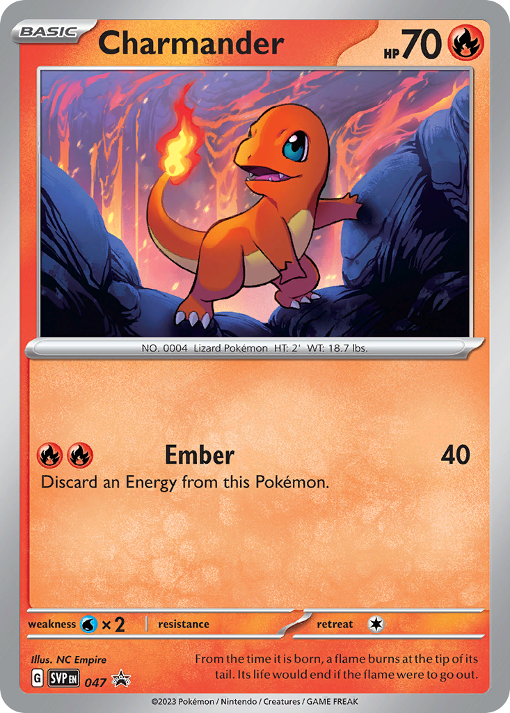 Charmander [Cosmos Holofoil]