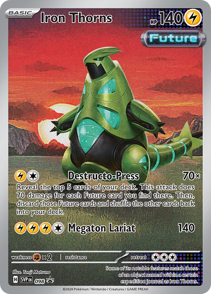 Iron Thorns [Pokemon Center]