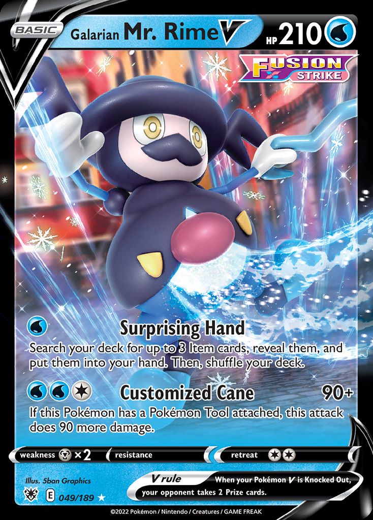 Galarian Mr. Rime-V