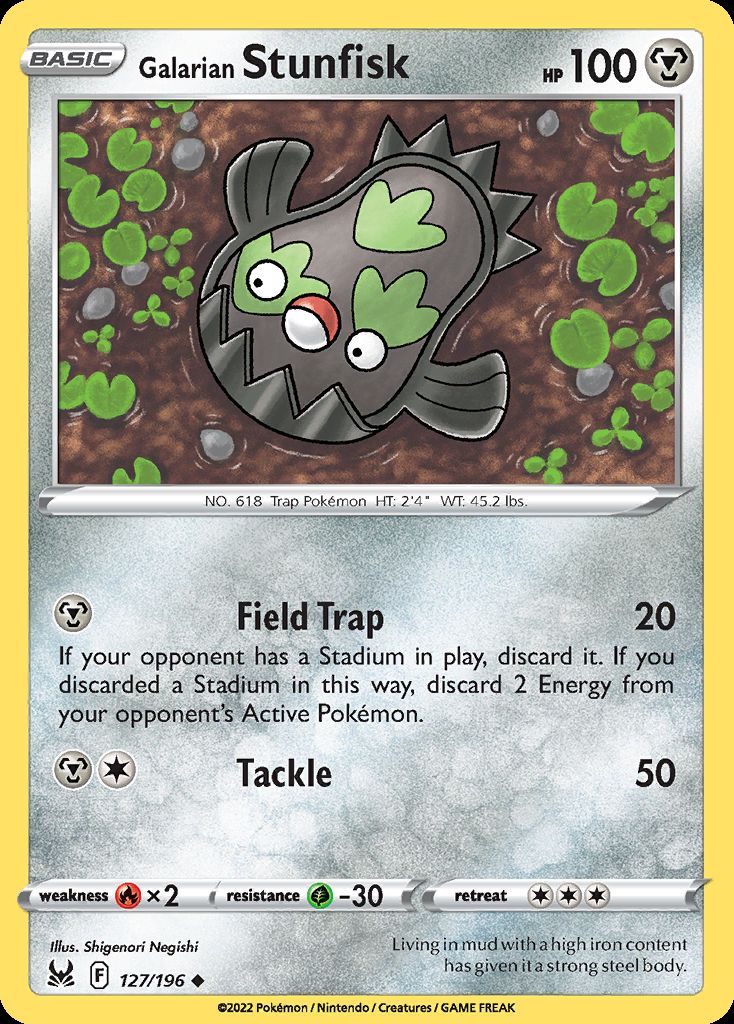 Galarian Stunfisk