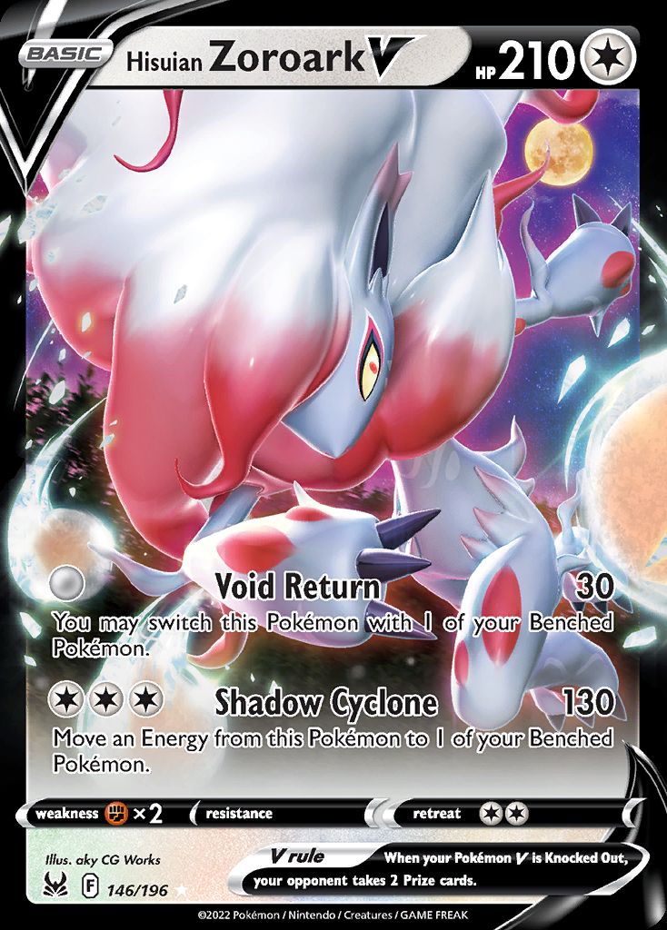 Hisuian Zoroark-V