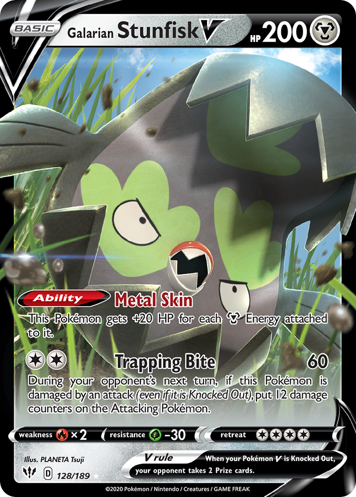 Galarian Stunfisk-V