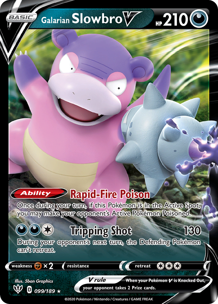 Galarian Slowbro-V