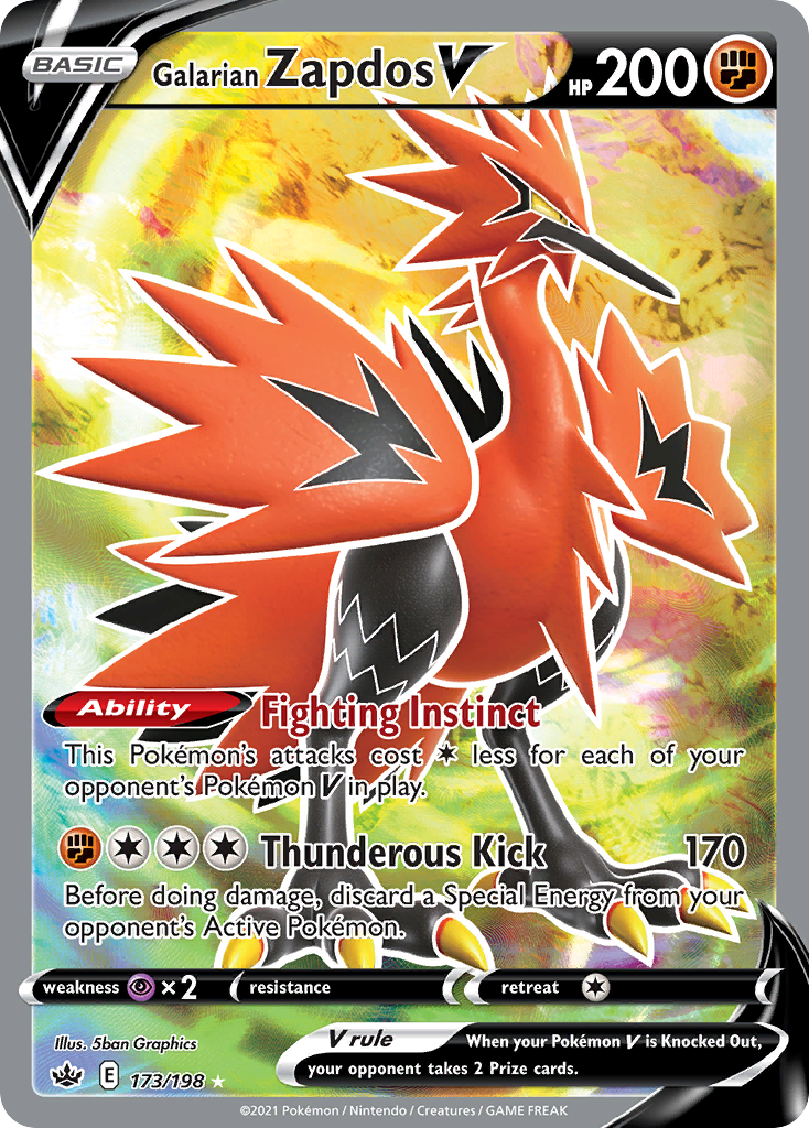 Galarian Zapdos-V