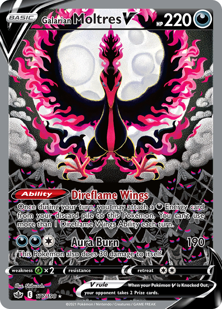 Galarian Moltres-V