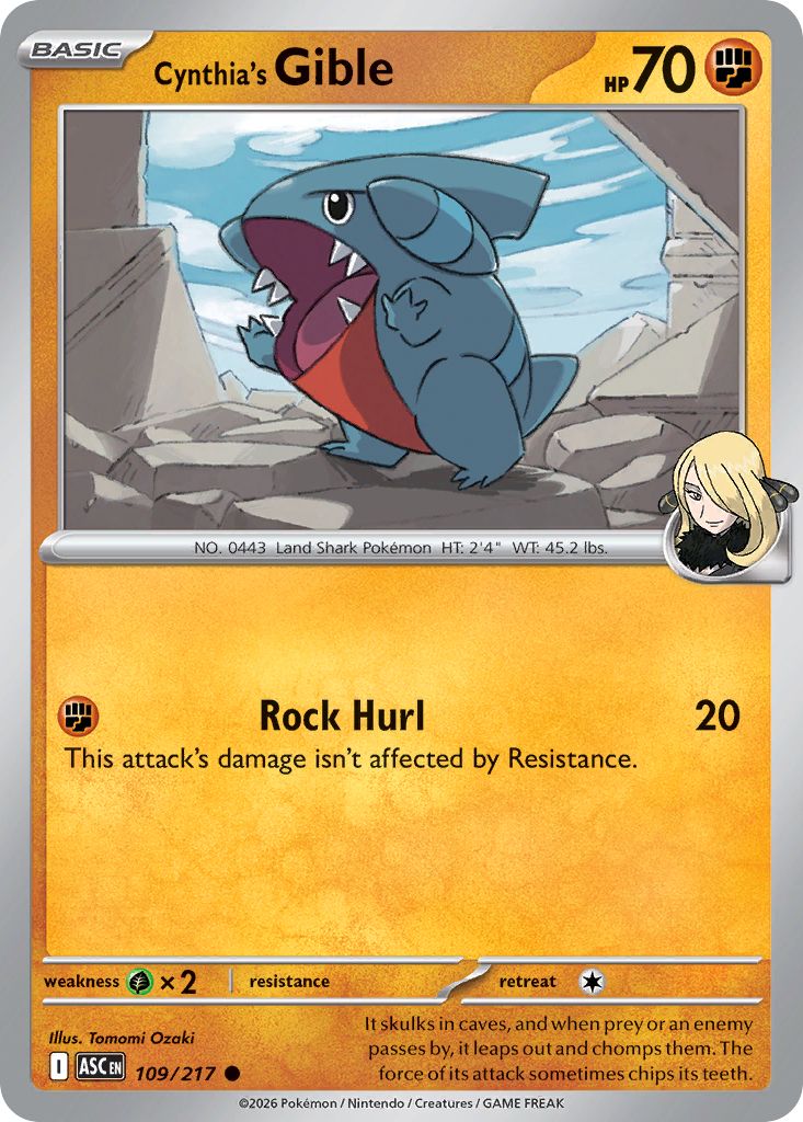 Cynthia's Gible