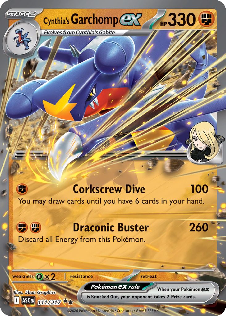 Cynthia's Garchomp-ex