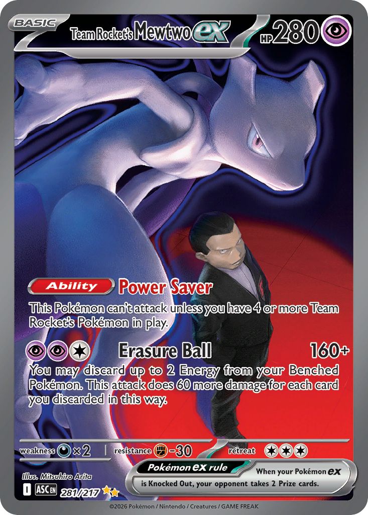 Team Rocket's Mewtwo-ex
