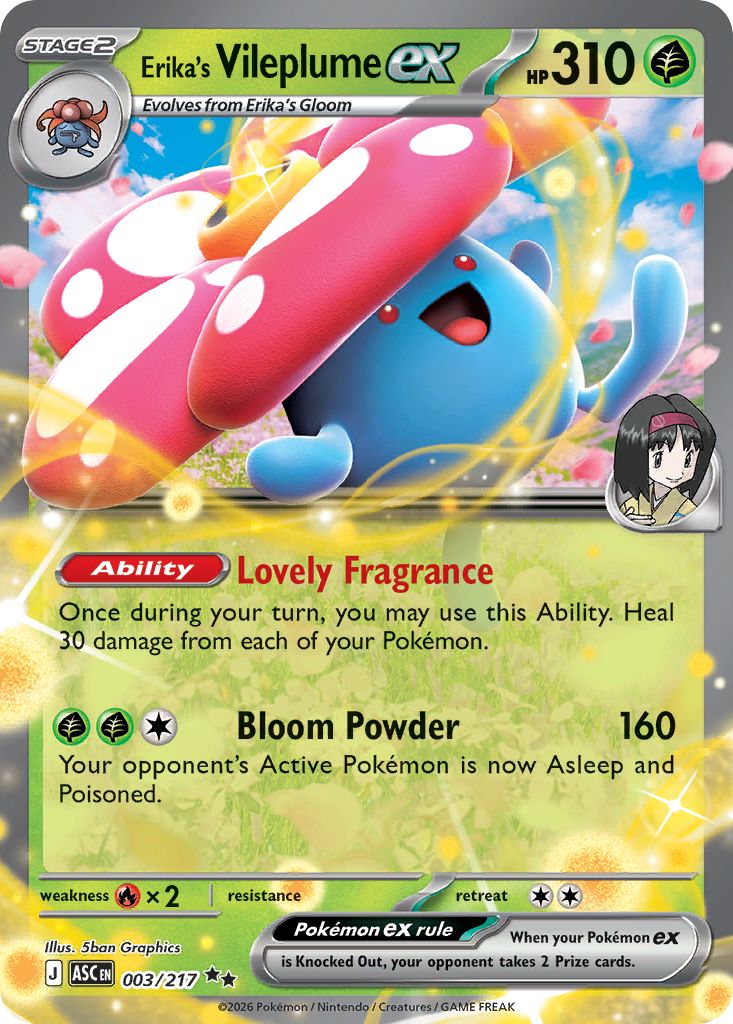Erika's Vileplume-ex