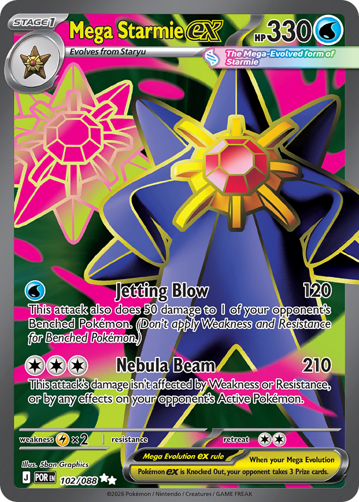 Mega Starmie-ex