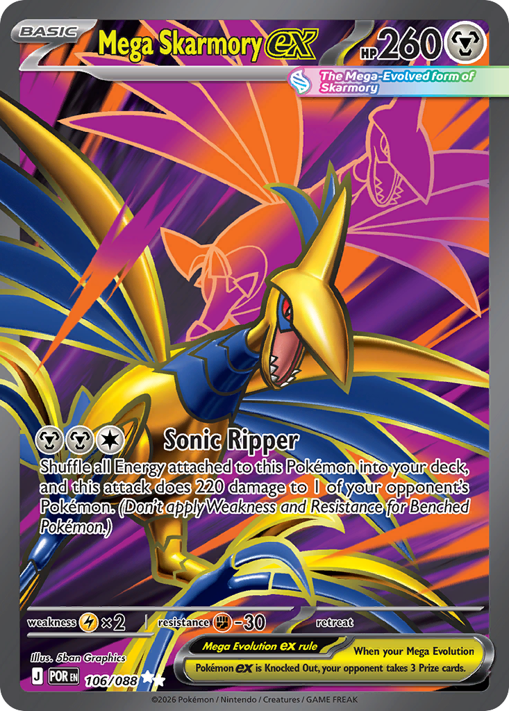Mega Skarmory-ex