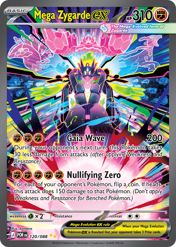 Mega Zygarde-ex