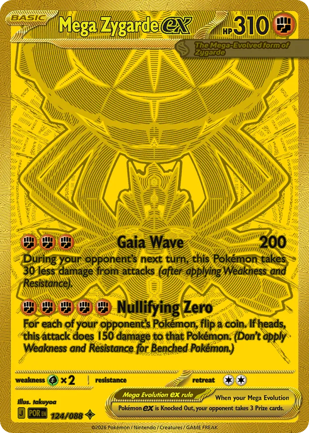 Mega Zygarde-ex