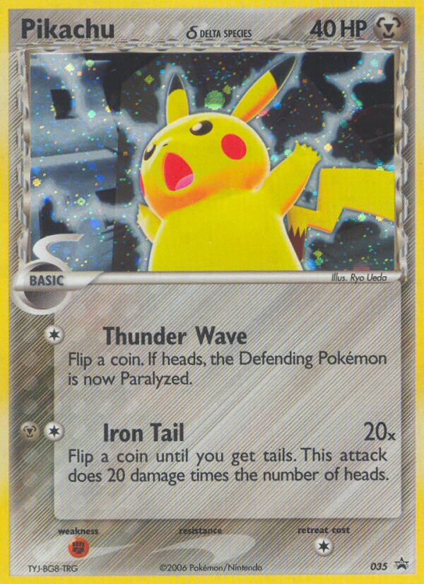 Pikachu δ [Non Holofoil]